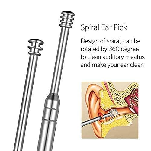 EarEase Pro 6-Piece Stainless Steel Ear Cleaning Kit (BUY 1 GET 1 FREE)